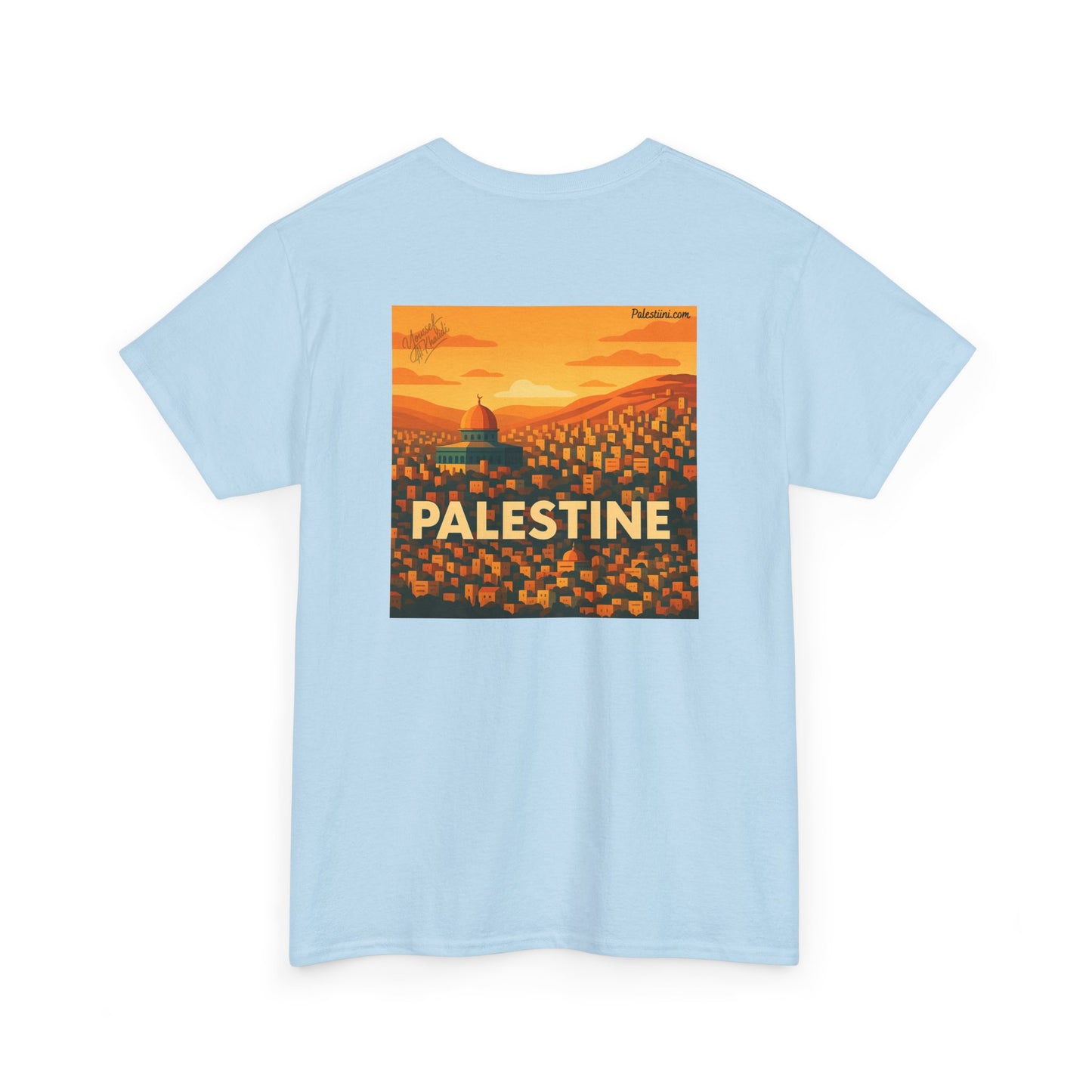 Maillot de la Palestine - "Jérusalem" - Impression Dos