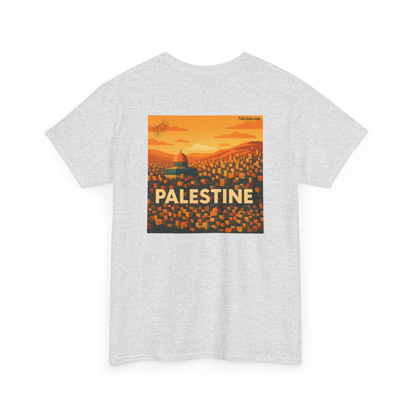 Maillot de la Palestine - "Jérusalem" - Impression Dos