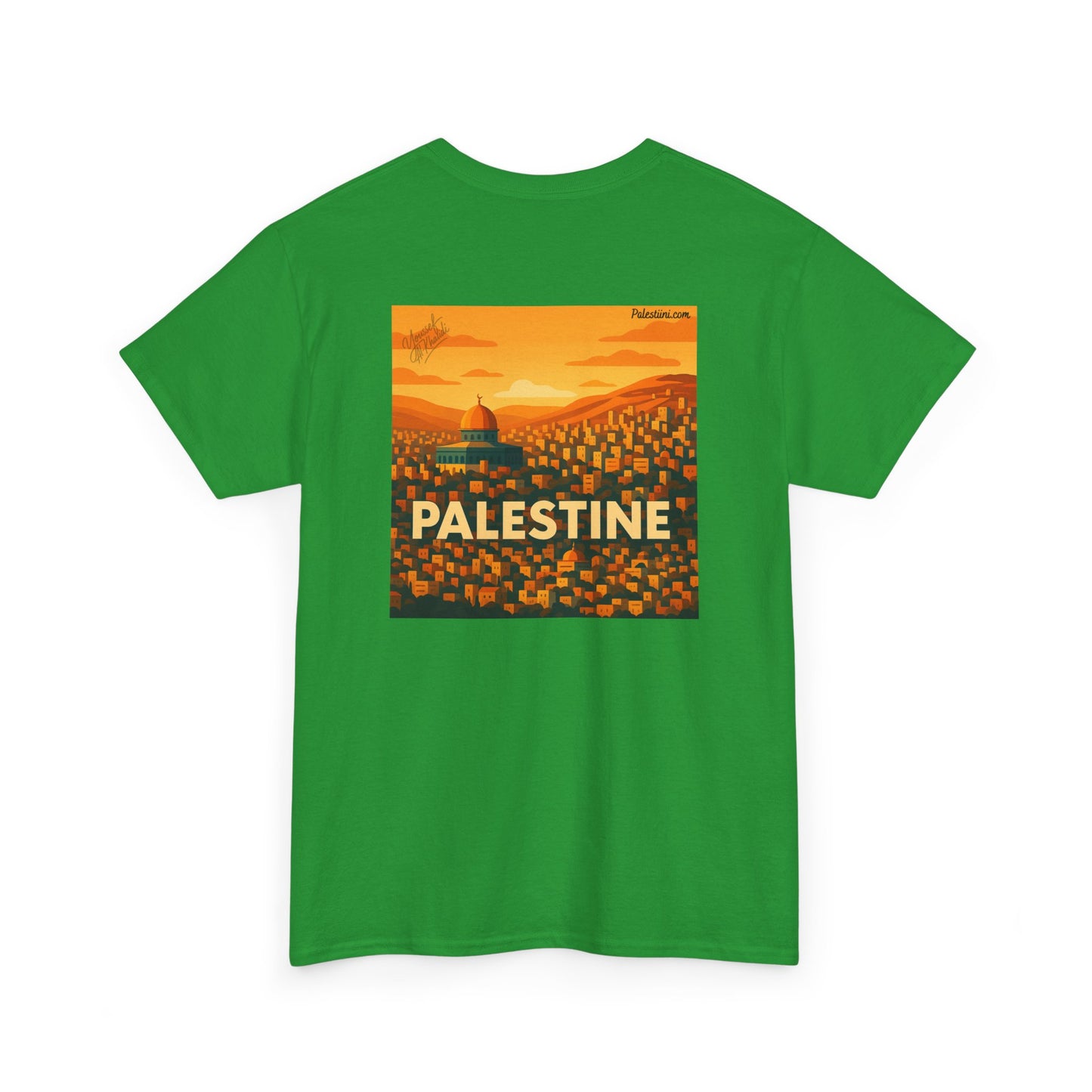 Maillot de la Palestine - "Jérusalem" - Impression Dos