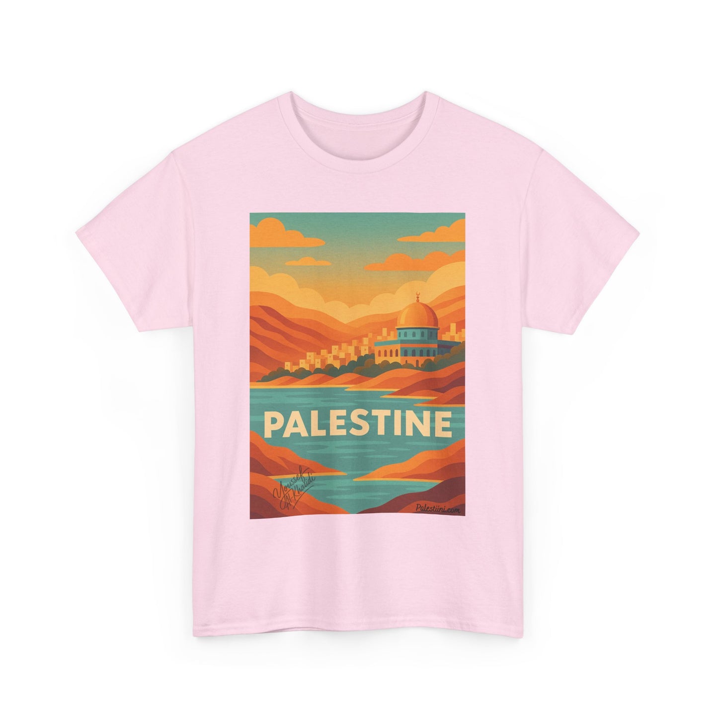 T-shirt Palestine - "Palestine Eternelle" - Impression Devant