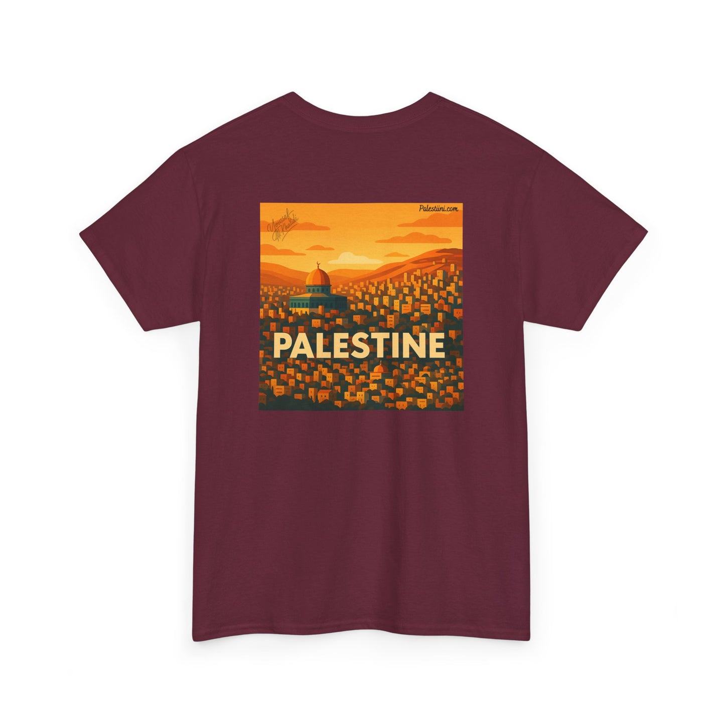 Maillot de la Palestine - "Jérusalem" - Impression Dos