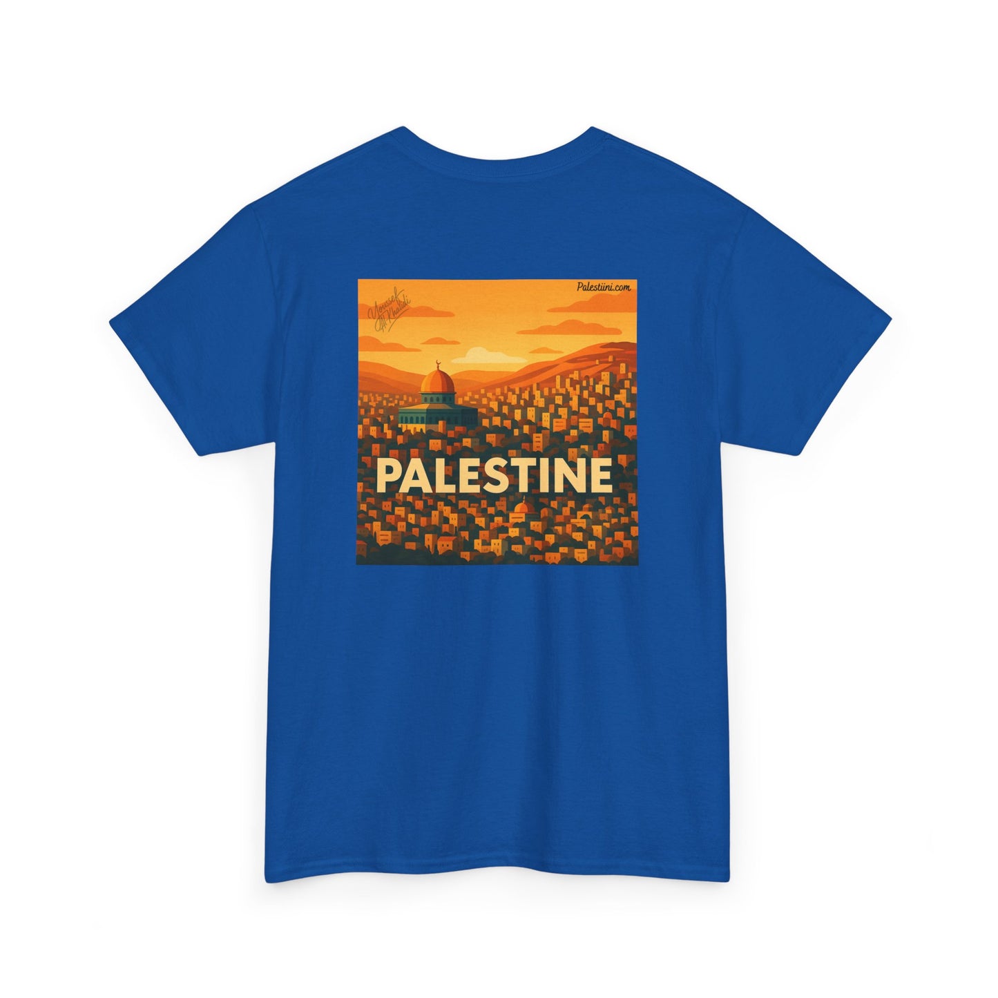 Maillot de la Palestine - "Jérusalem" - Impression Dos