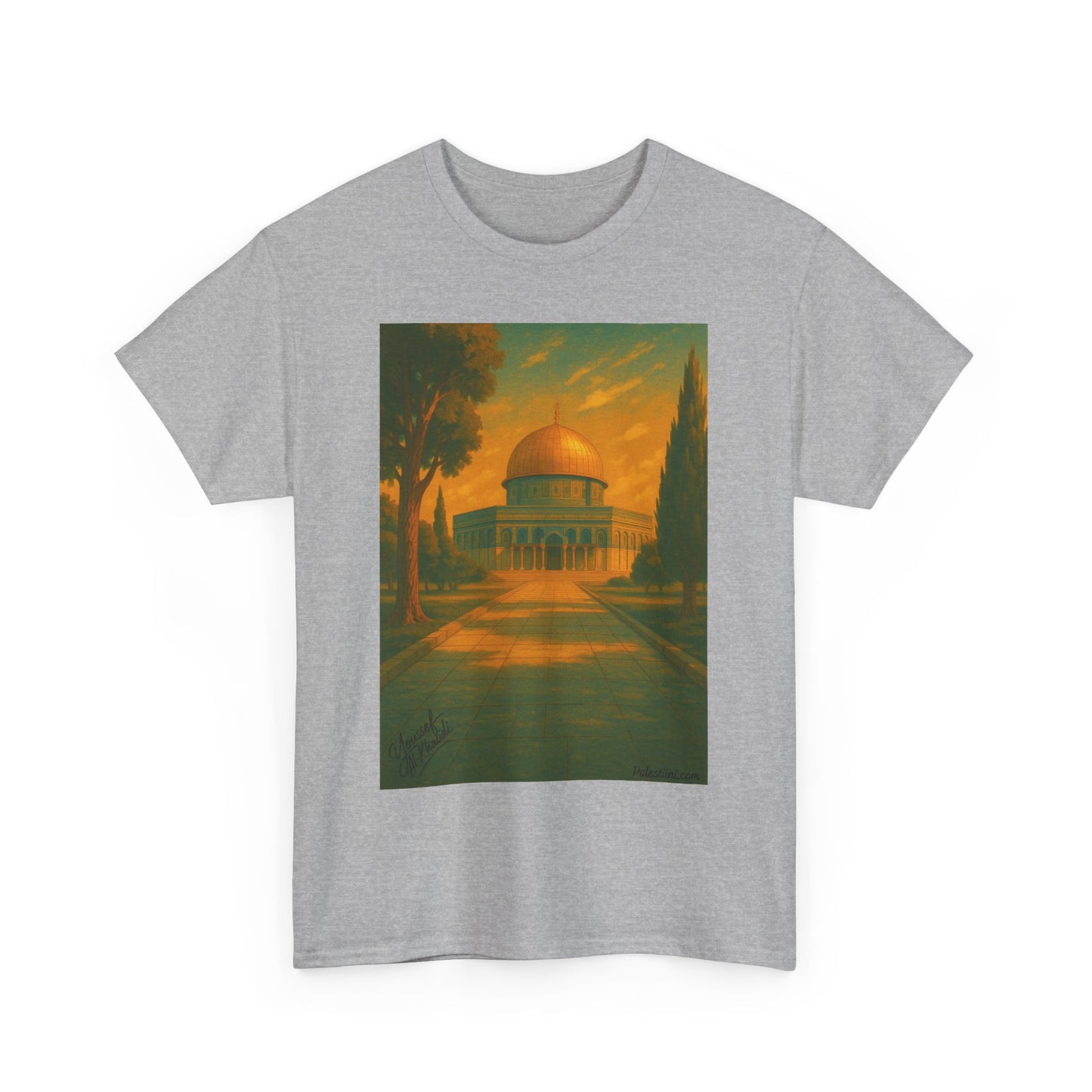 T-shirt Palestine - "Al-Quds Eternelle" - Impression Devant