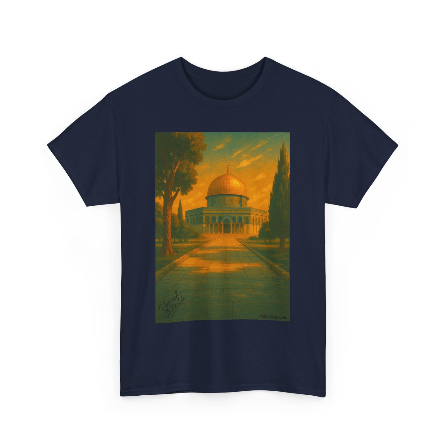T-shirt Palestine - "Al-Quds Eternelle" - Impression Devant
