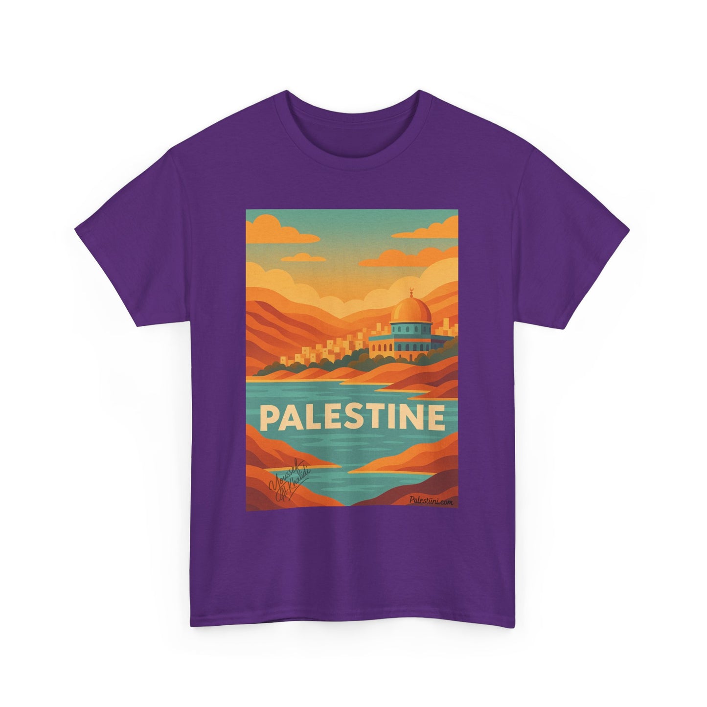 T-shirt Palestine - "Palestine Eternelle" - Impression Devant