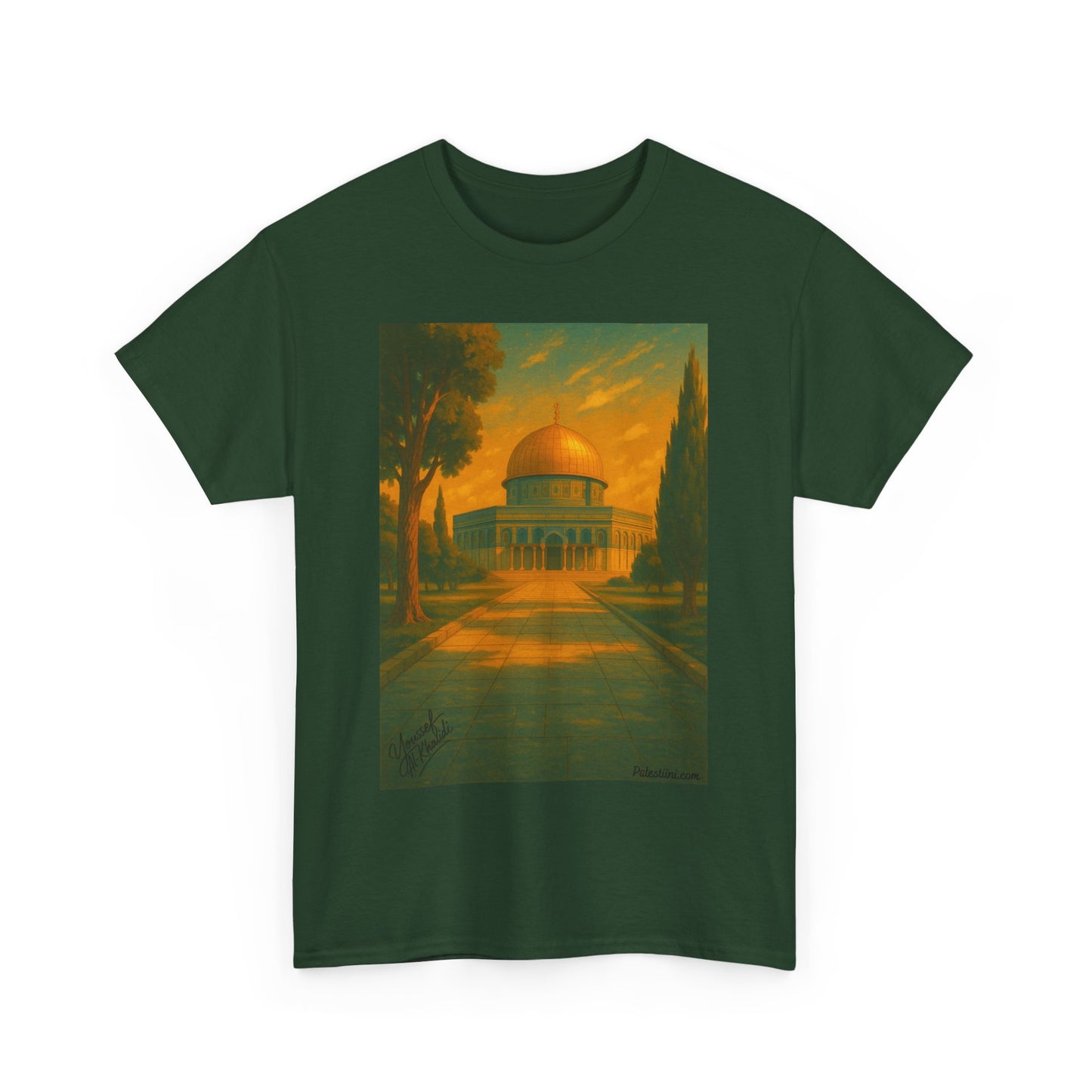 T-shirt Palestine - "Al-Quds Eternelle" - Impression Devant