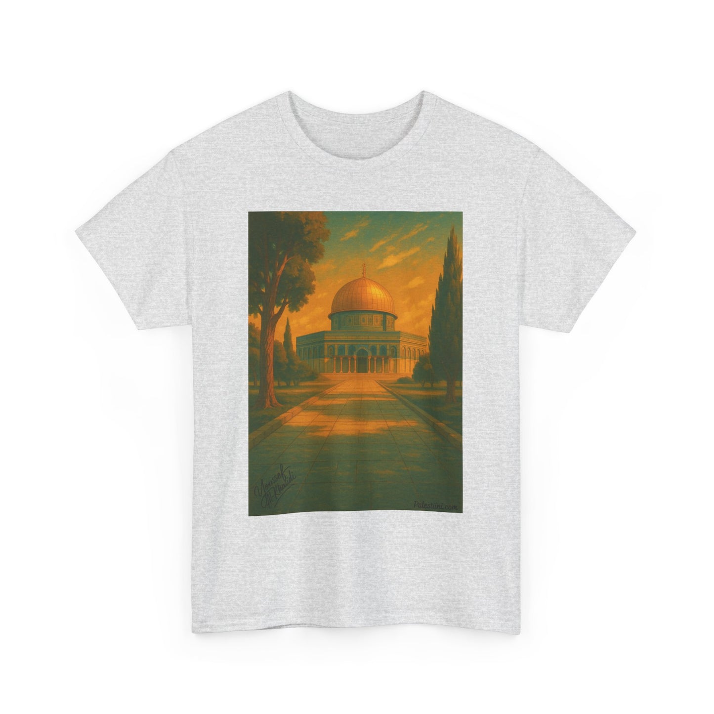 T-shirt Palestine - "Al-Quds Eternelle" - Impression Devant