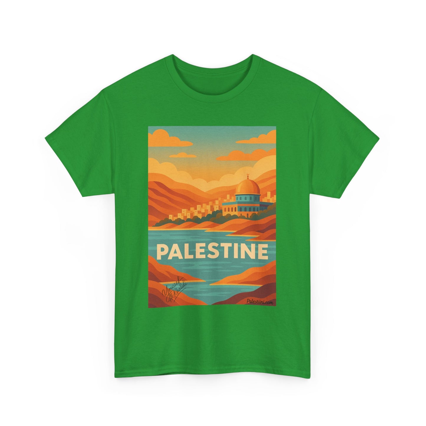 T-shirt Palestine - "Palestine Eternelle" - Impression Devant