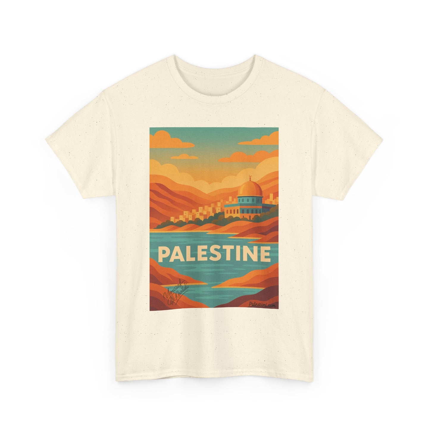T-shirt Palestine - "Palestine Eternelle" - Impression Devant