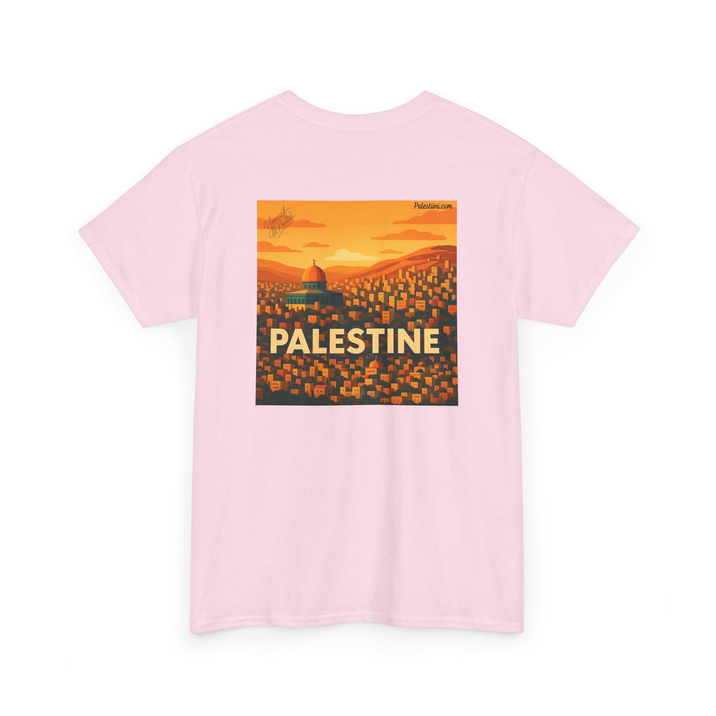 Maillot de la Palestine - "Jérusalem" - Impression Dos