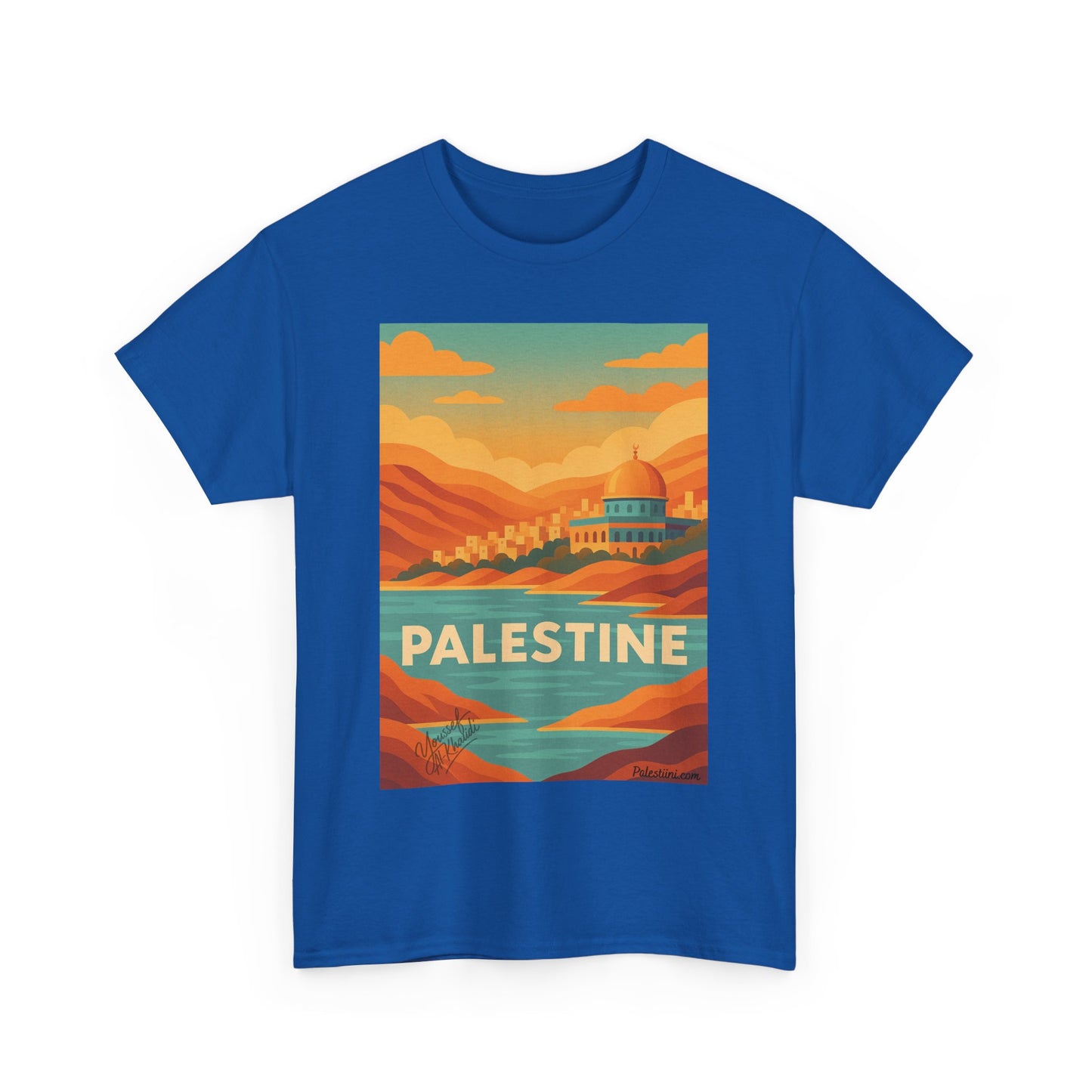 T-shirt Palestine - "Palestine Eternelle" - Impression Devant