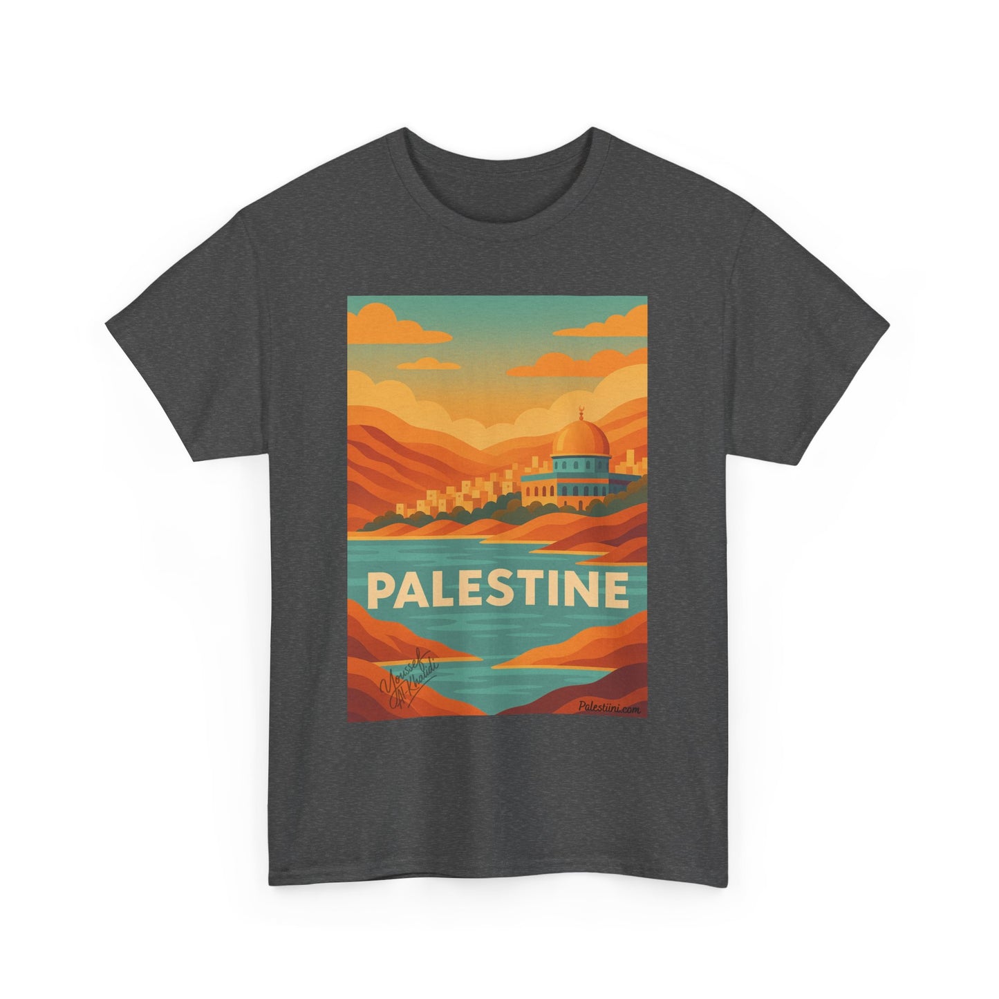 T-shirt Palestine - "Palestine Eternelle" - Impression Devant