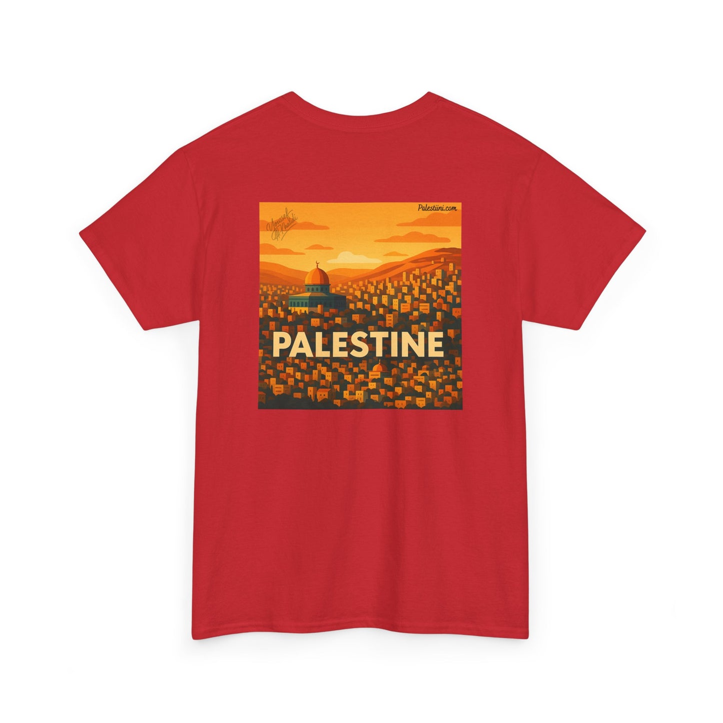 Maillot de la Palestine - "Jérusalem" - Impression Dos