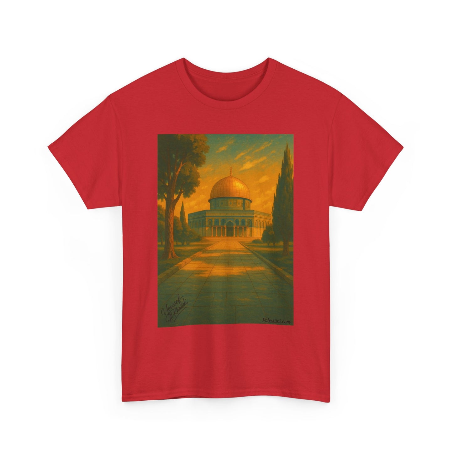 T-shirt Palestine - "Al-Quds Eternelle" - Impression Devant