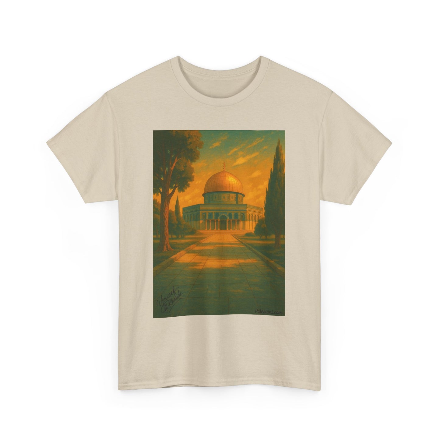 T-shirt Palestine - "Al-Quds Eternelle" - Impression Devant
