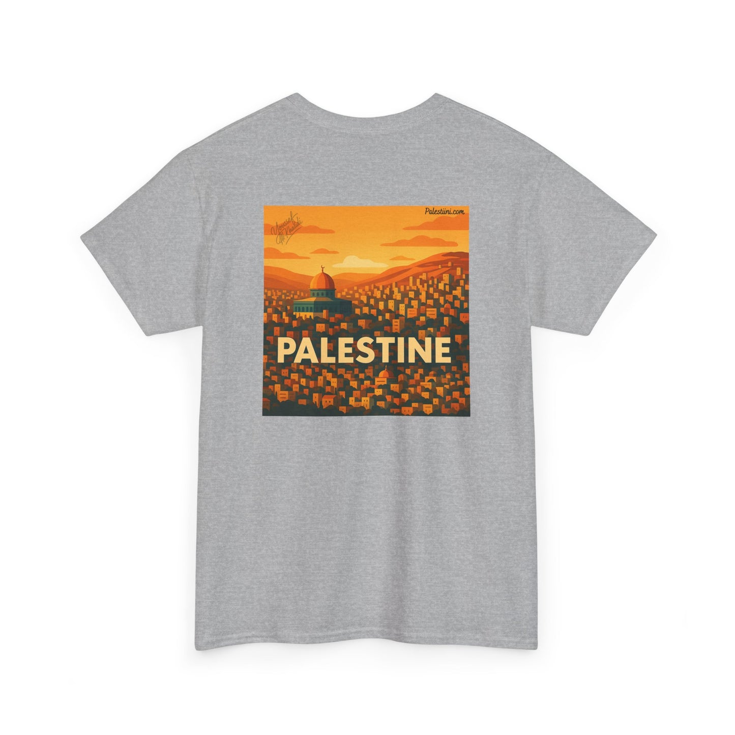Maillot de la Palestine - "Jérusalem" - Impression Dos