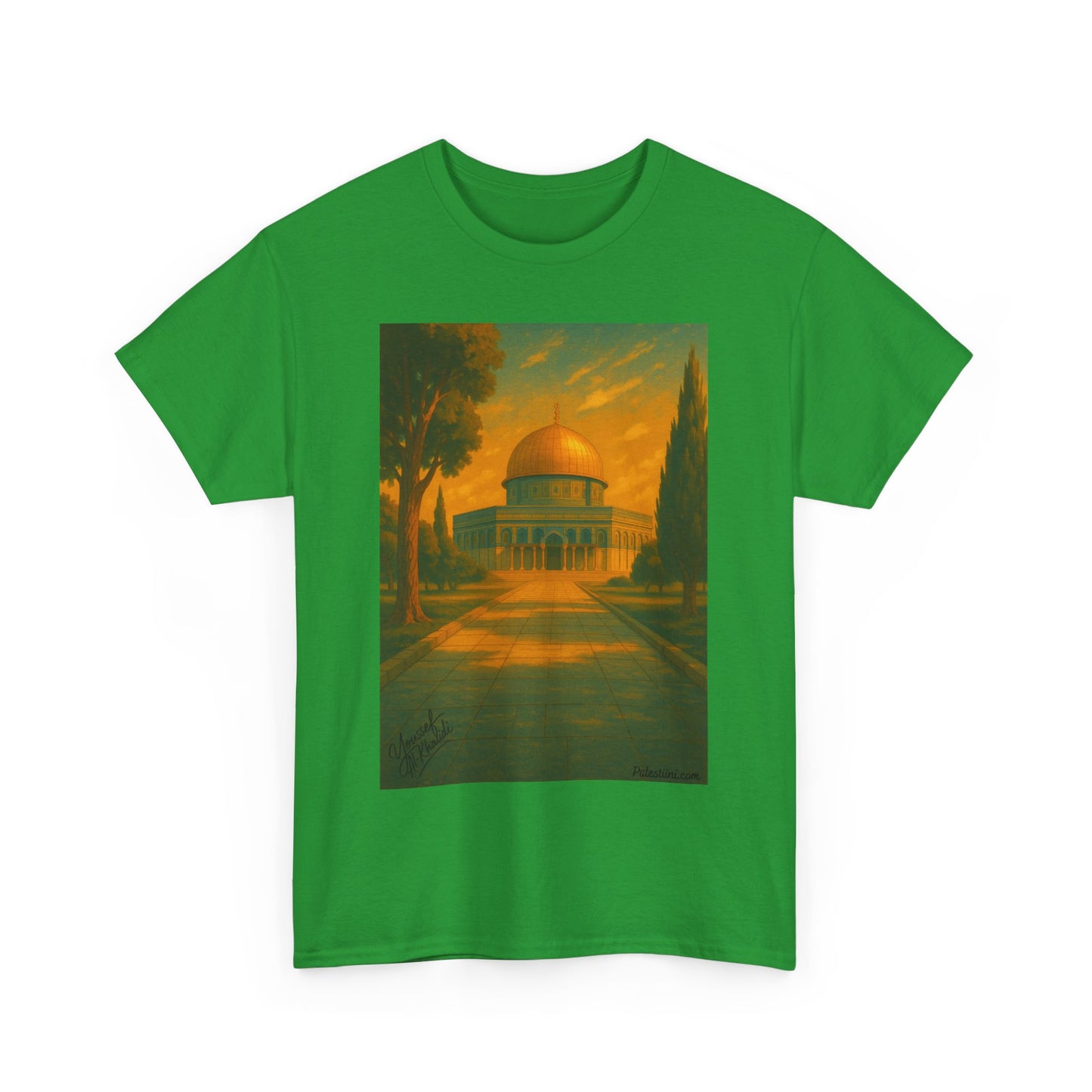 T-shirt Palestine - "Al-Quds Eternelle" - Impression Devant