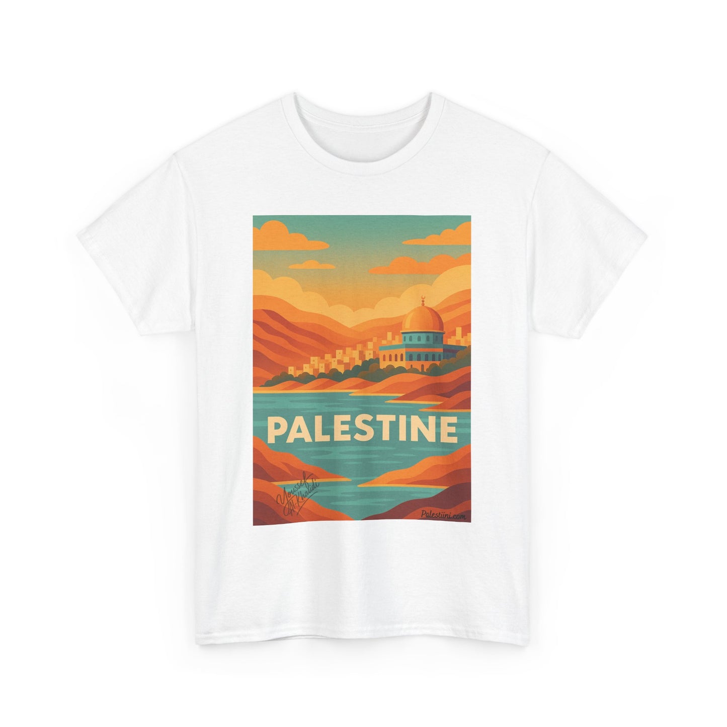 T-shirt Palestine - "Palestine Eternelle" - Impression Devant