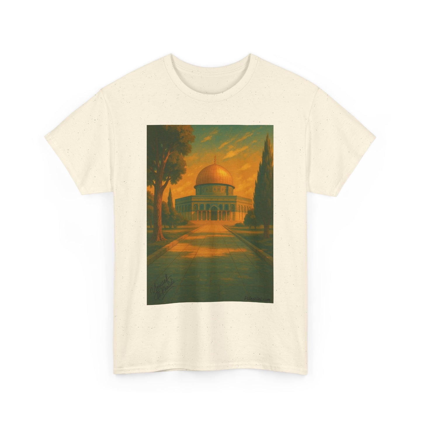 T-shirt Palestine - "Al-Quds Eternelle" - Impression Devant