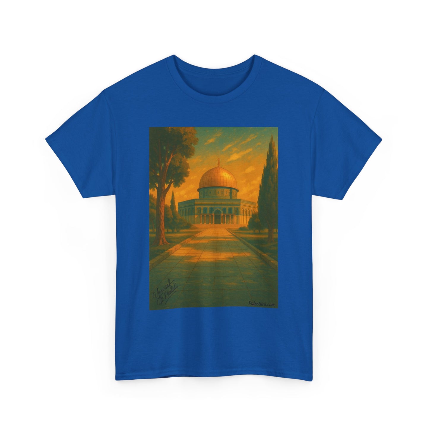 T-shirt Palestine - "Al-Quds Eternelle" - Impression Devant