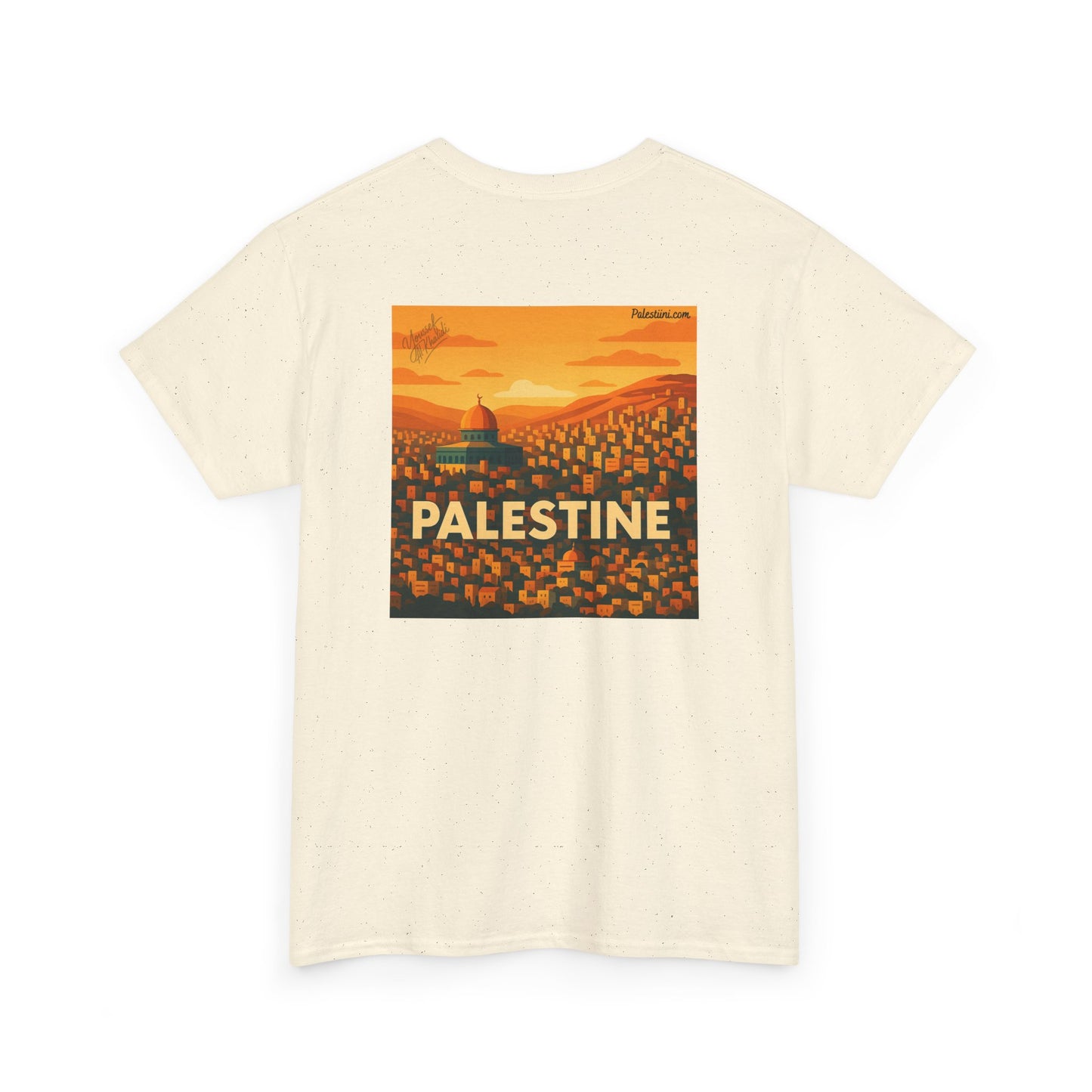 Maillot de la Palestine - "Jérusalem" - Impression Dos