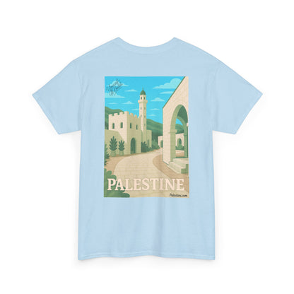 T-shirt Palestine - "Ruelle de Jerusalem" - Impression Dos