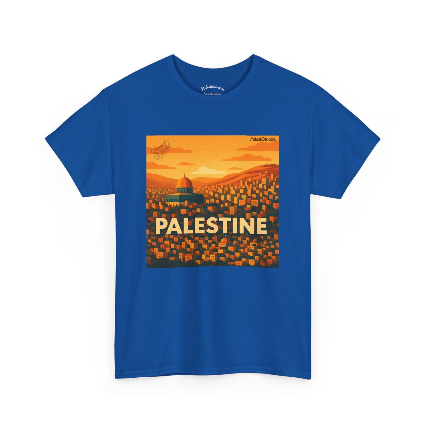 T-shirt Palestine femme - "Jérusalem" - Impression Devant