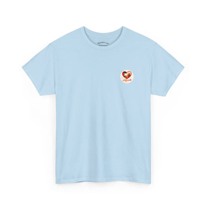 T-shirt Palestine - "Fi qalbi Filastine" - Impression Coeur