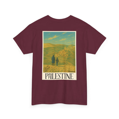 T-shirt Palestine homme - "Nos terres perdues" - Impression Dos