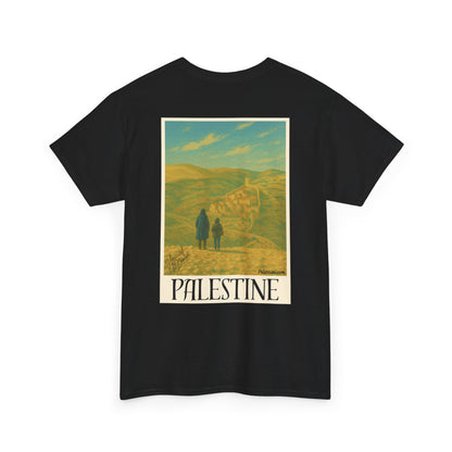 T-shirt Palestine homme - "Nos terres perdues" - Impression Dos