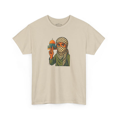 Vêtement Palestine - "Paix & Héritage" - Impression Devant Transparent