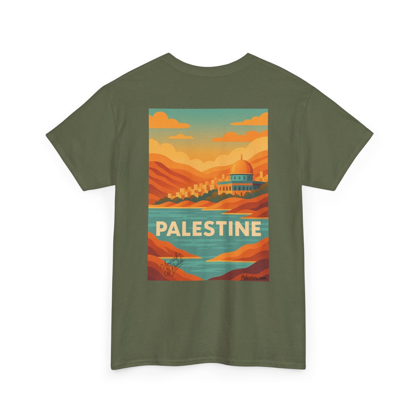 Maillot Palestine - "Palestine Eternelle" - Impression Dos