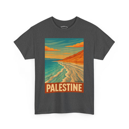 T-shirt Palestine - "Reflets de Palestine" - Impression Devant