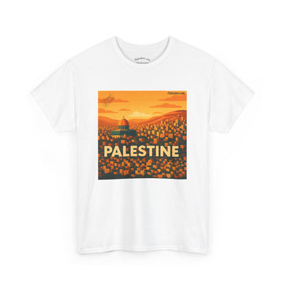 T-shirt Palestine femme - "Jérusalem" - Impression Devant
