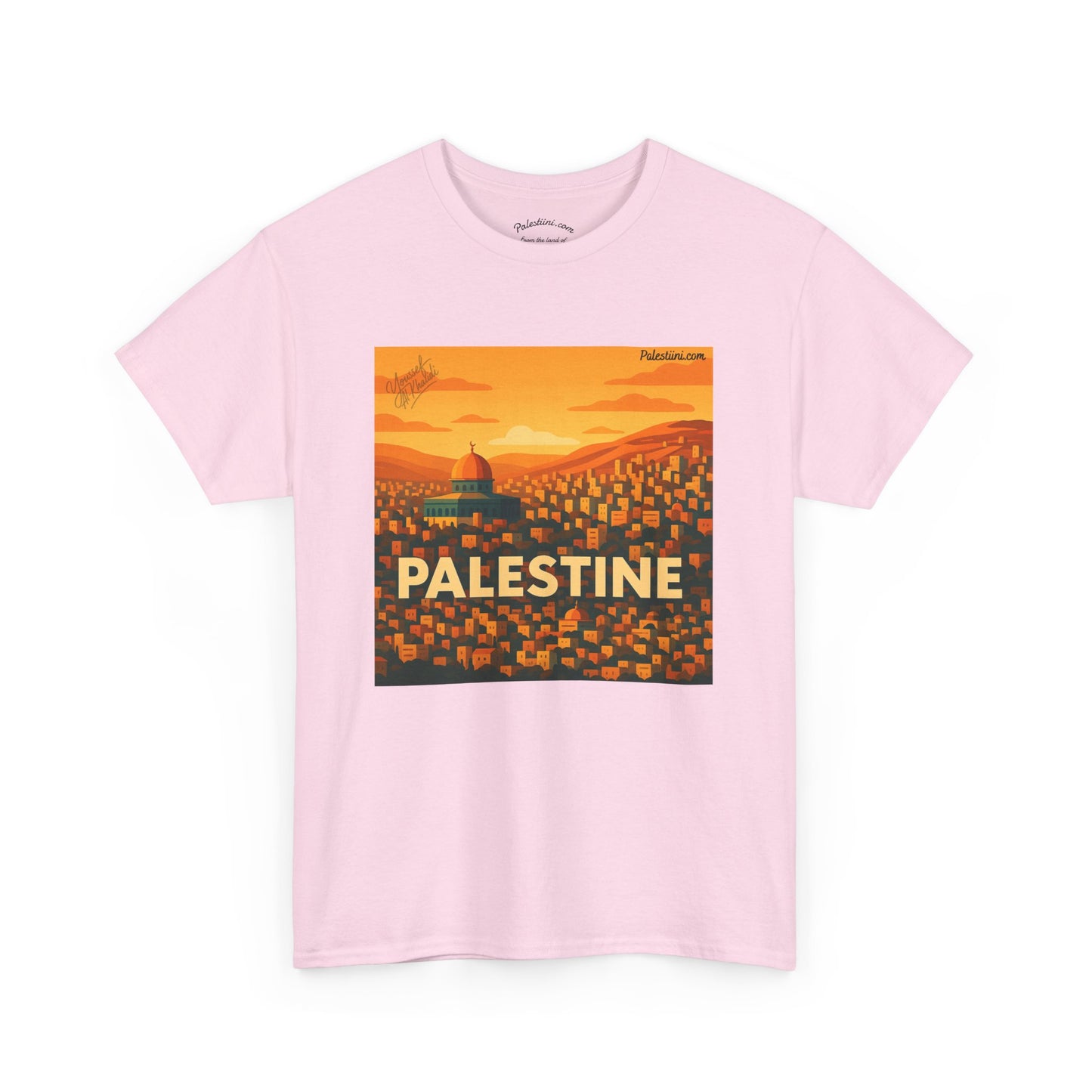 T-shirt Palestine femme - "Jérusalem" - Impression Devant
