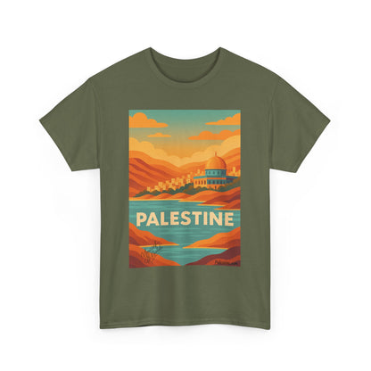 T-shirt Palestine - "Palestine Eternelle" - Impression Devant