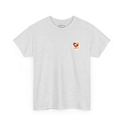 T-shirt Palestine - "Fi qalbi Filastine" - Impression Coeur