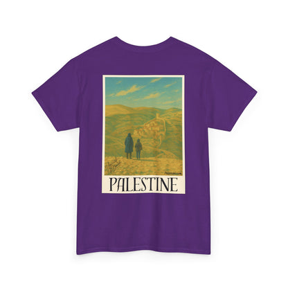 T-shirt Palestine homme - "Nos terres perdues" - Impression Dos