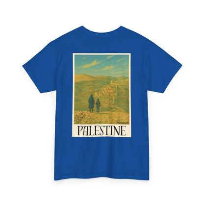 T-shirt Palestine homme - "Nos terres perdues" - Impression Dos