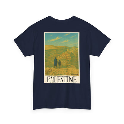 T-shirt Palestine homme - "Nos terres perdues" - Impression Dos