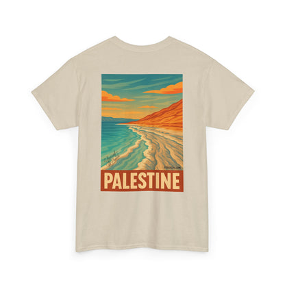 T-shirt Palestine - "Reflets de Palestine" - Impression Dos