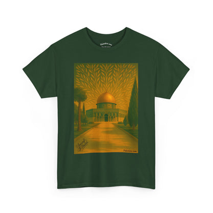 T-shirt Palestine - "Al-Aqsa, racine d’un peuple" - Impression Avant