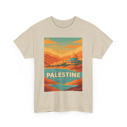 T-shirt Palestine - "Palestine Eternelle" - Impression Devant