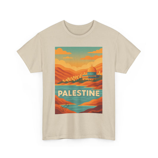 T-shirt Palestine - "Palestine Eternelle" - Impression Devant