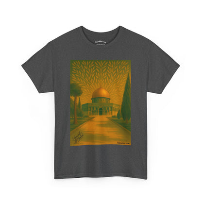 T-shirt Palestine - "Al-Aqsa, racine d’un peuple" - Impression Avant