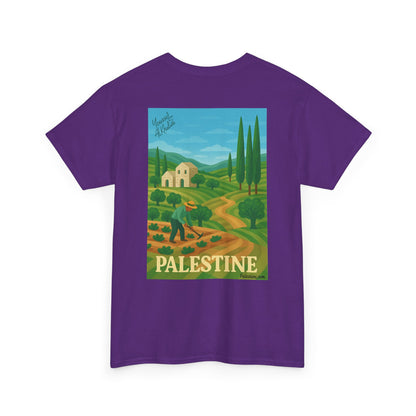 T-shirt Palestine - "Les Gardiens de la Terre" - Impression Dos