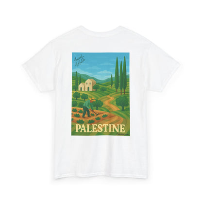 T-shirt Palestine - "Les Gardiens de la Terre" - Impression Dos