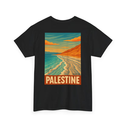 T-shirt Palestine - "Reflets de Palestine" - Impression Dos