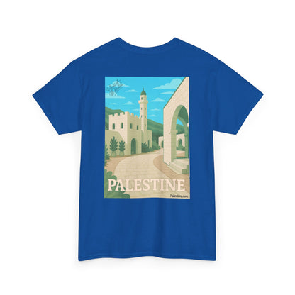 T-shirt Palestine - "Ruelle de Jerusalem" - Impression Dos