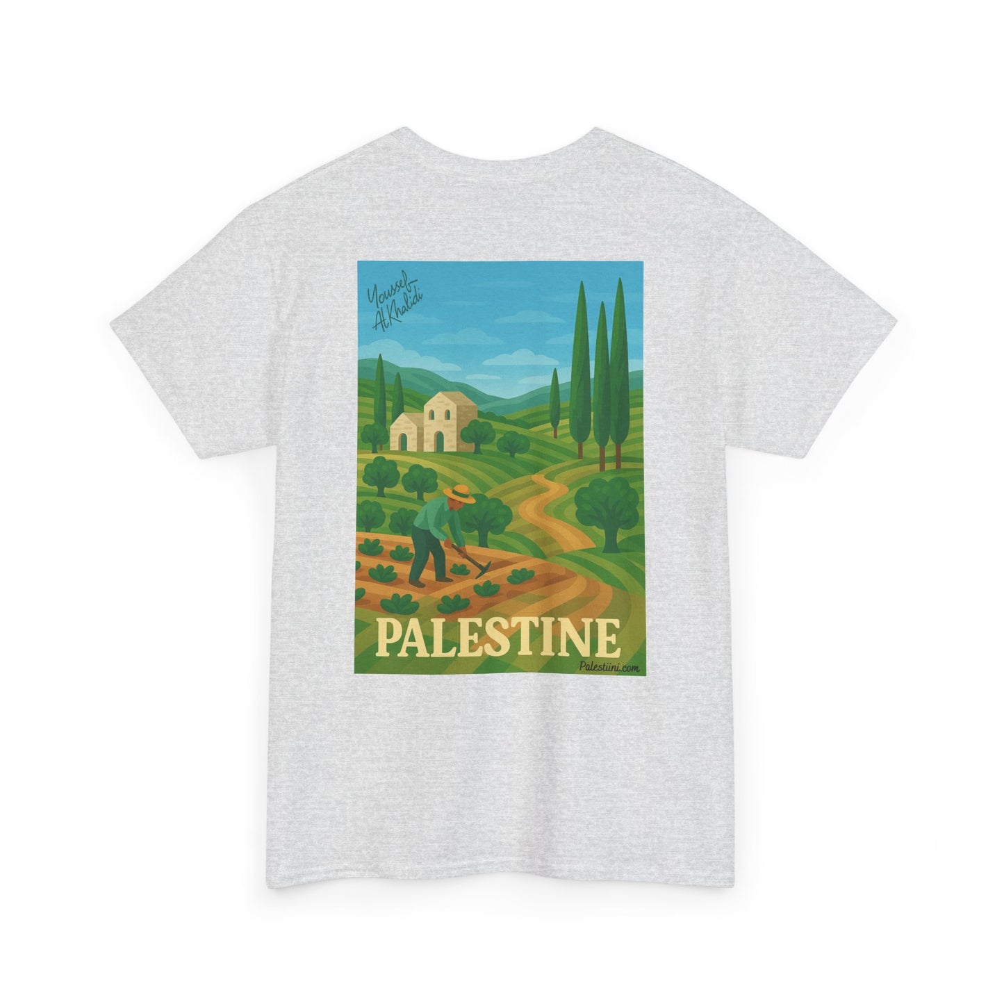 T-shirt Palestine - "Les Gardiens de la Terre" - Impression Dos